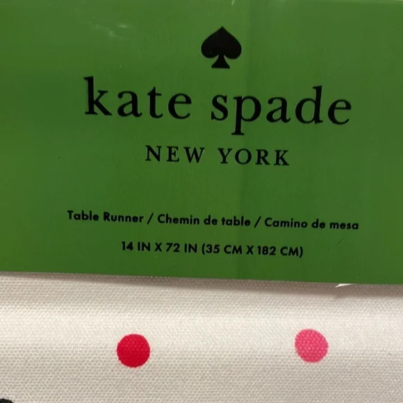 Kate Spade Christmas Tree Table Runner - Picture 3 of 5
